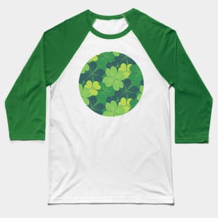 Shamrock leaves Baseball T-Shirt